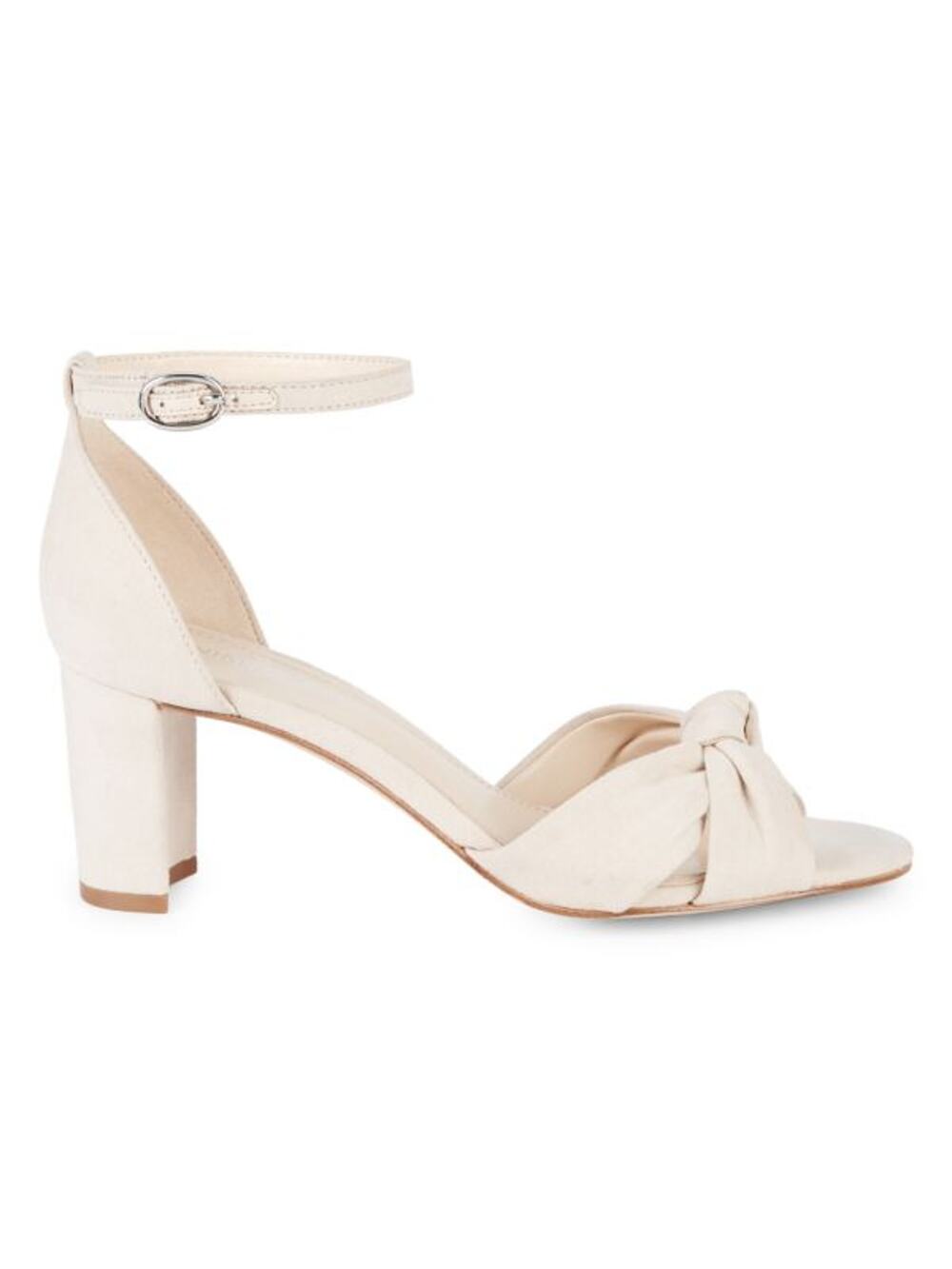 NWT Nine West paloma 2 knotted cream beige heels sandals sz 10.5M